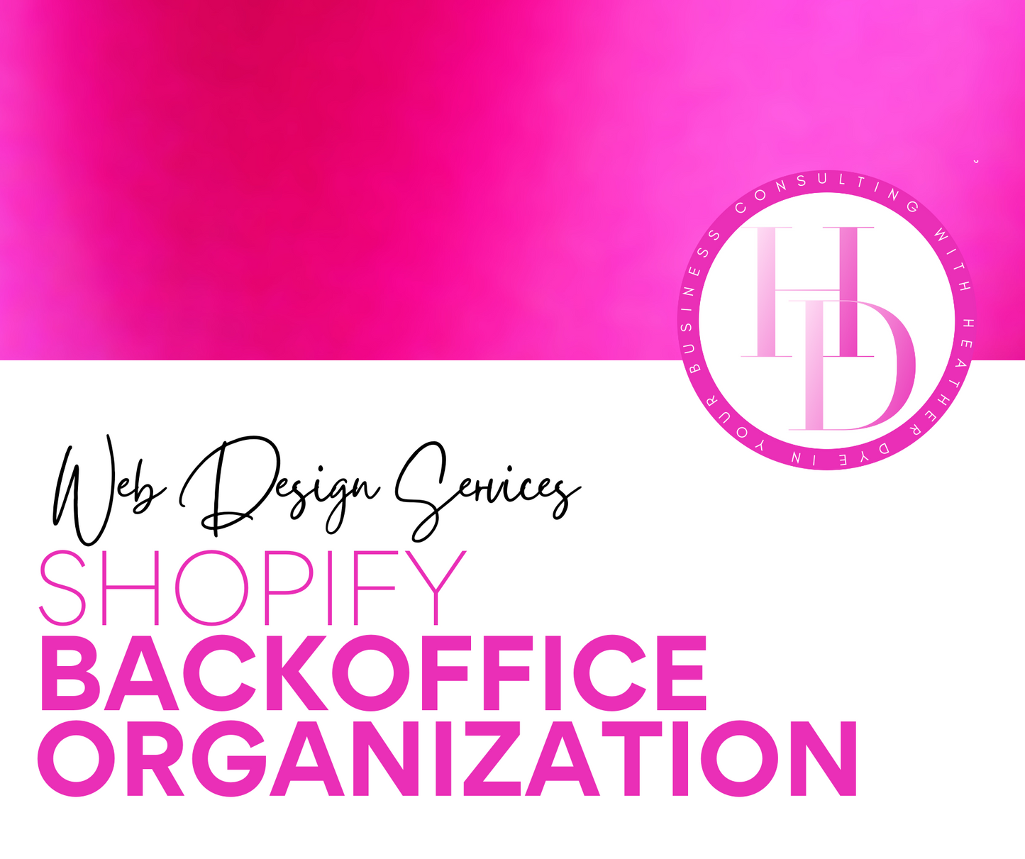 Shopify Backoffice Organization